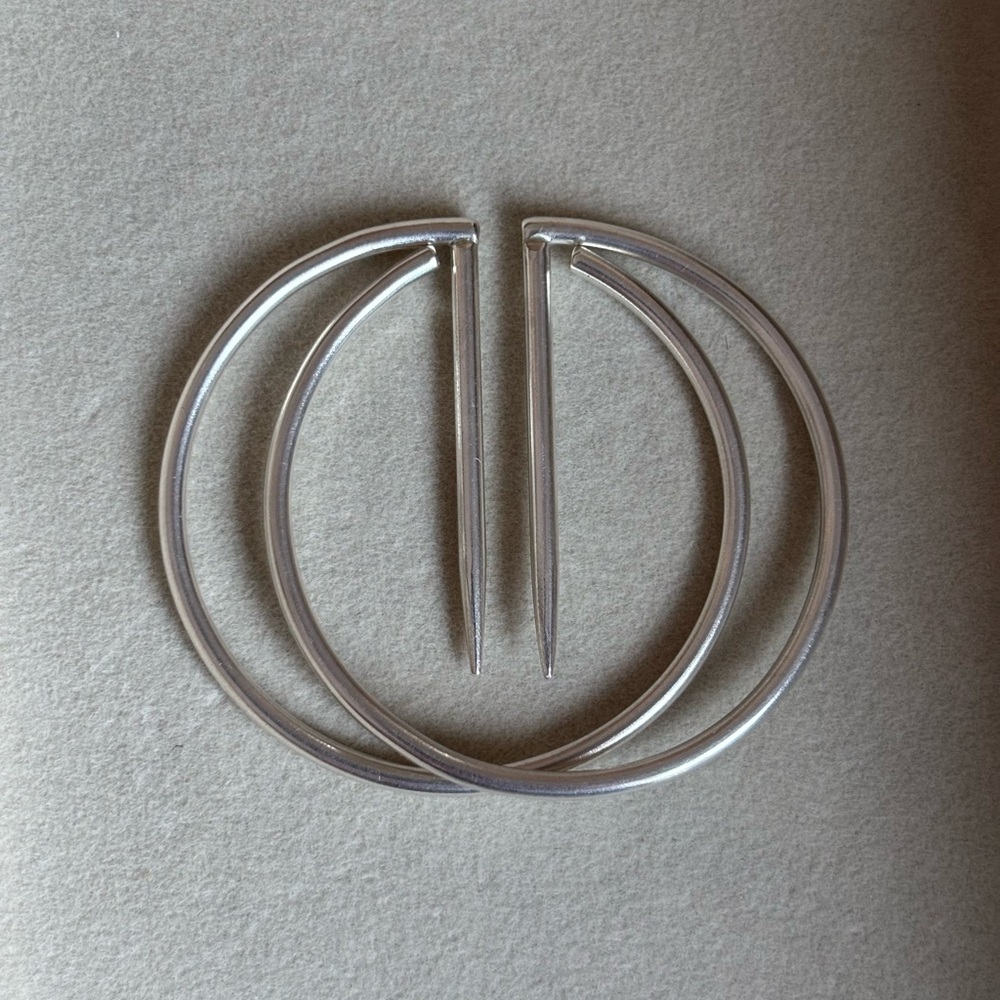 Sterling Silver Hoop Earrings